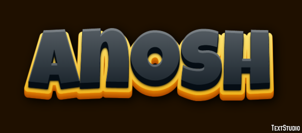 Anosh Text Effect
