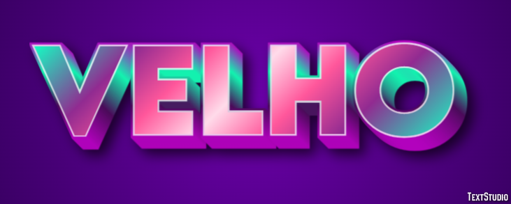 Velho Efecto de Texto