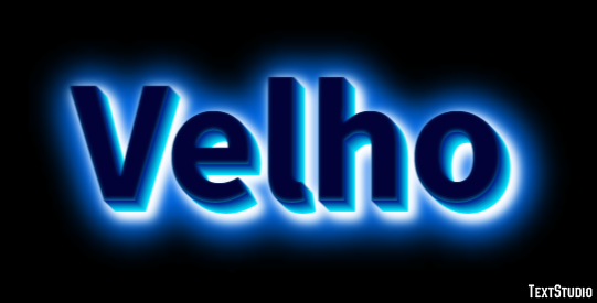 Velho Efecto de Texto