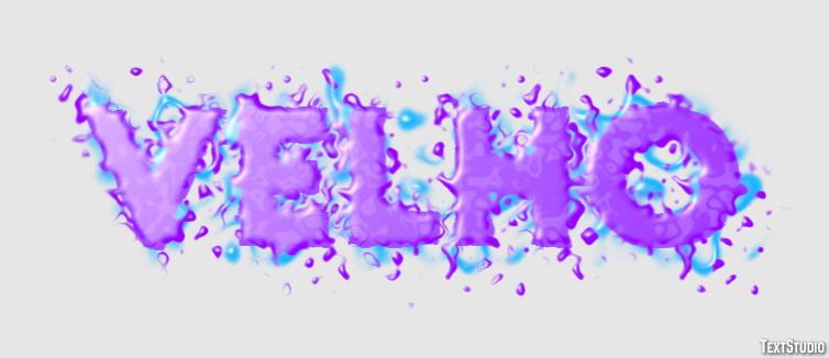 Velho Efecto de texto