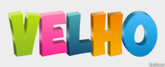 Velho Efecto de Texto