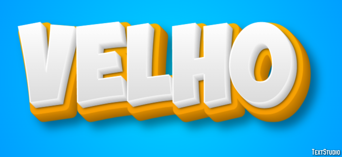 Velho Efecto de Texto