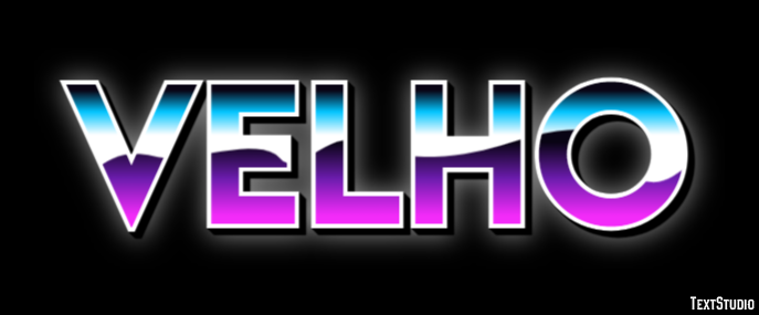Velho Efecto de texto