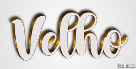 Velho Efecto de texto