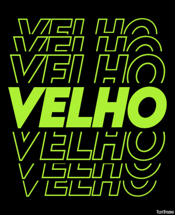 Velho Efecto de texto