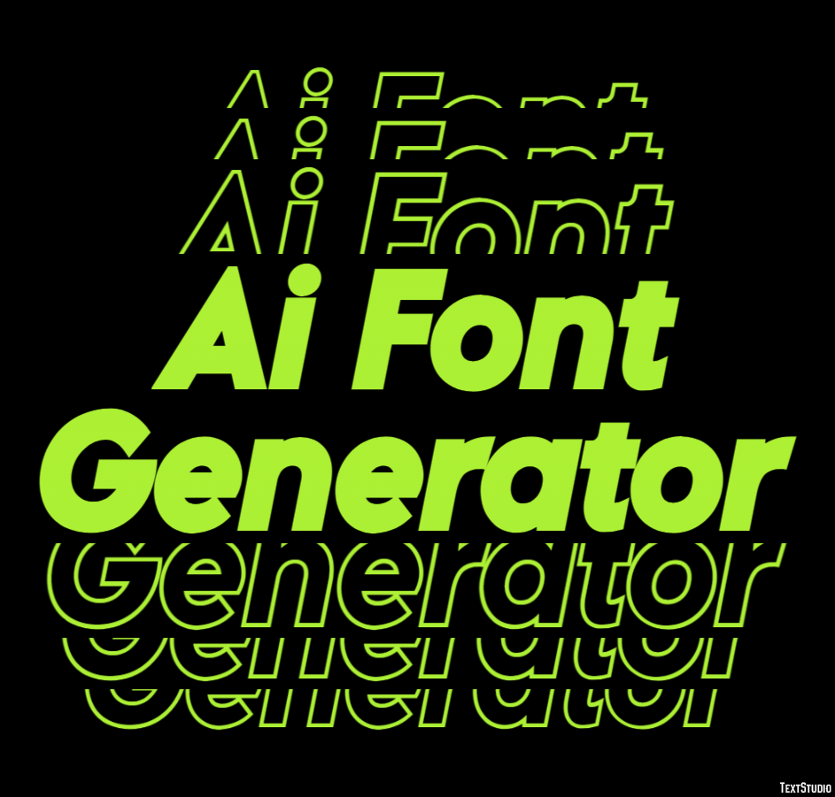 Ai Font Generator Tekst Effect