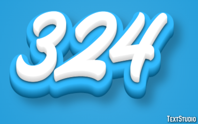 324 Text Effect