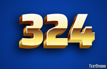 324 Text Effect