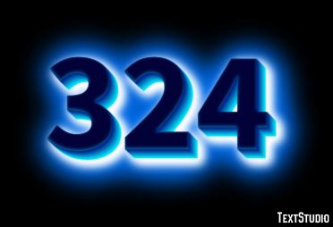 324 Text Effect