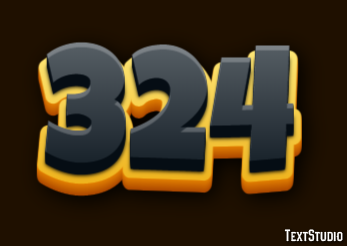 324 Text Effect