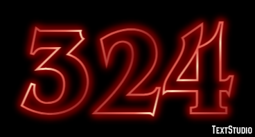 324 Text Effect