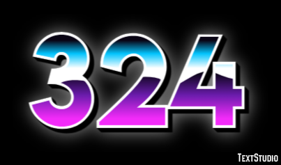 324 Text Effect
