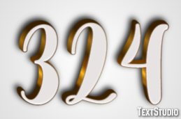 324 Text Effect