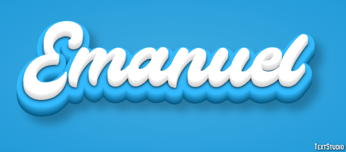 Emanuel Text Effect