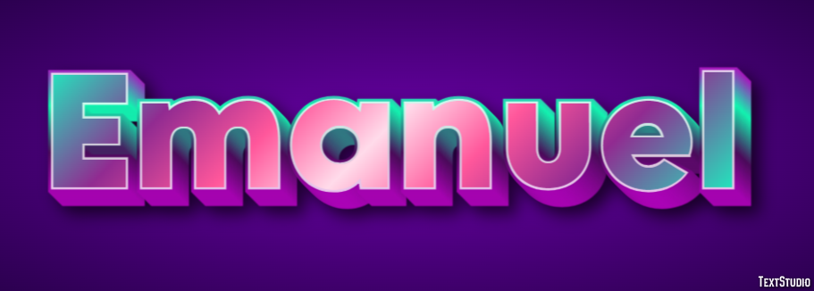 Emanuel Text Effect