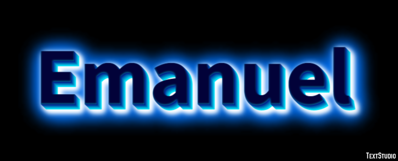 Emanuel Text Effect