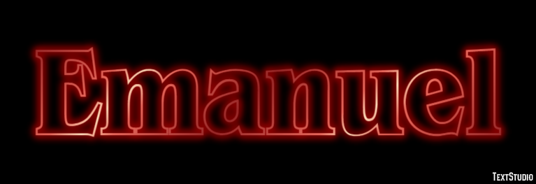 Emanuel Text Effect