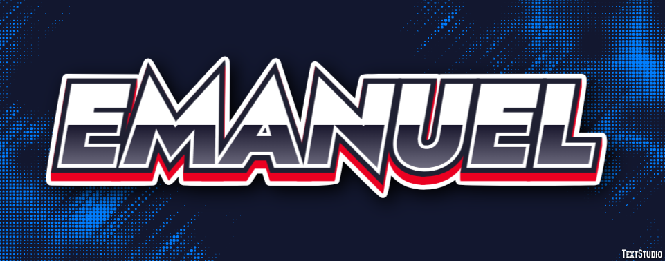 Emanuel Text Effect