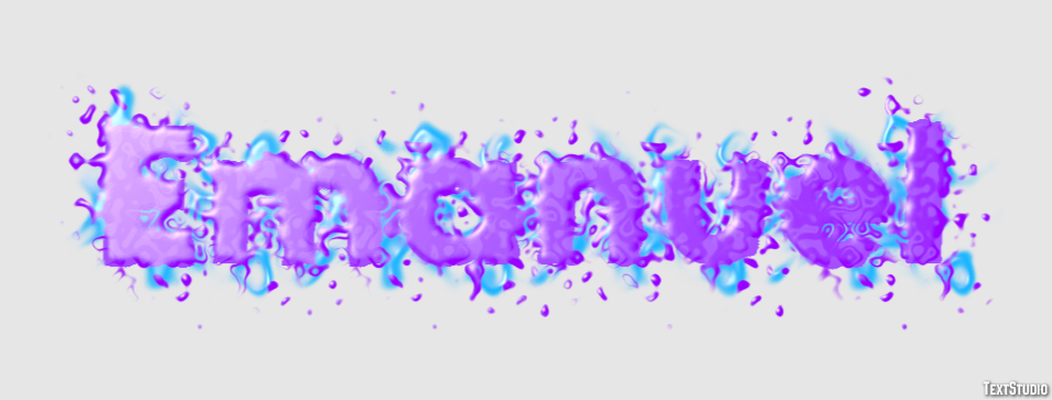 Emanuel Text Effect
