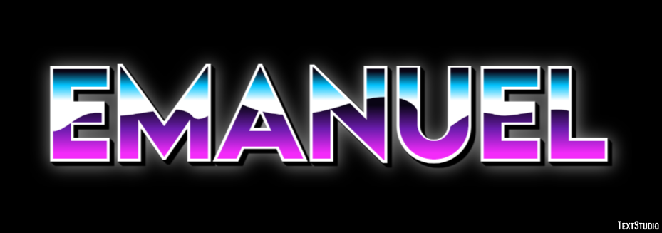 Emanuel Text Effect