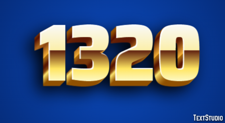 1320 Efekt tekstowy