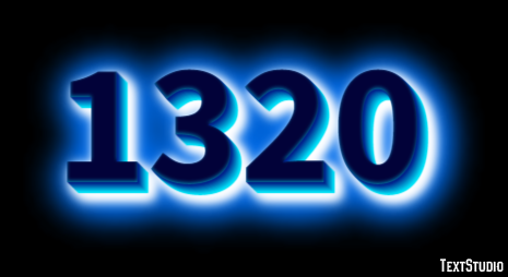 1320 Text Effect