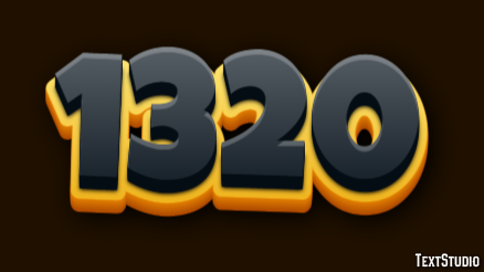 1320 Texteffekt