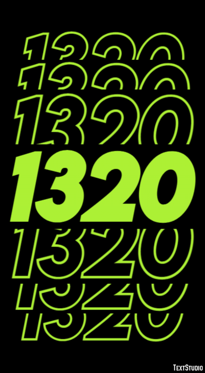 1320 Effetto testo