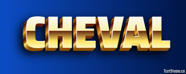 Cheval Effet de Texte