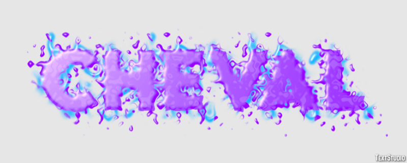 Cheval Effet de Texte