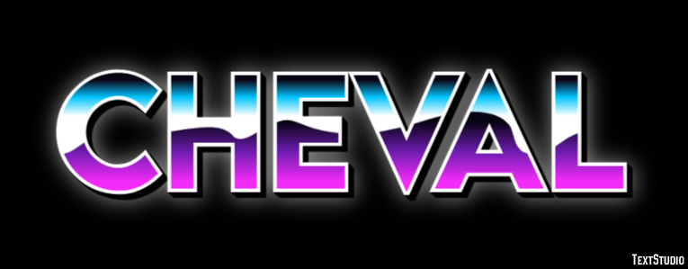 Cheval Effet de Texte