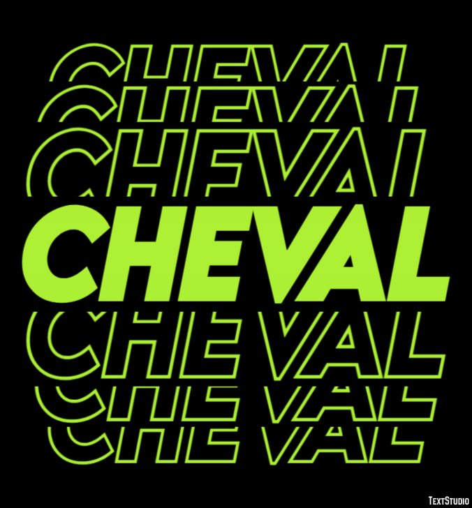 Cheval Efekt tekstowy