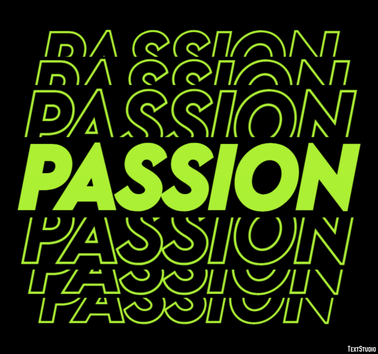 Passion Text Effect