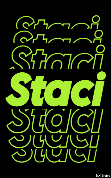 Staci Effet de Texte