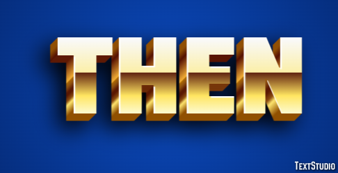 Then Text Effect