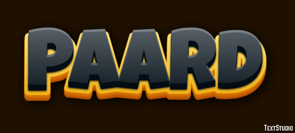 Paard Texteffekt