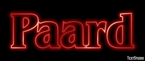 Paard Texteffekt