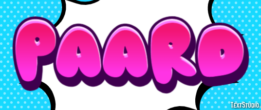 Paard Texteffekt