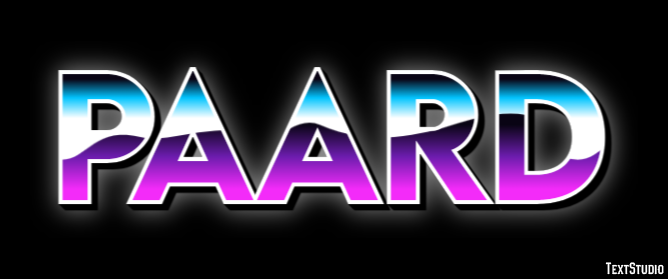 Paard Texteffekt