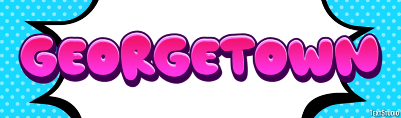 Georgetown Efeito de texto