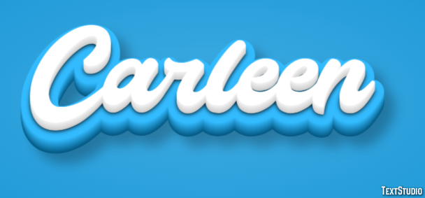Carleen Эффект текста