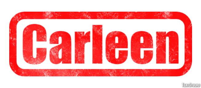 Carleen Text effect