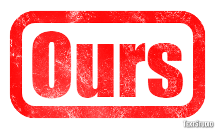 Ours Effet de Texte