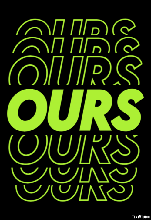 Ours Effetto testo