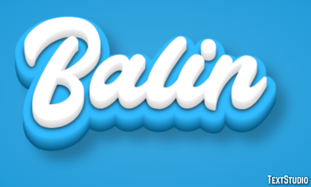 Balin Text Effect