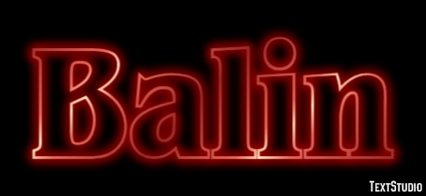 Balin Text Effect