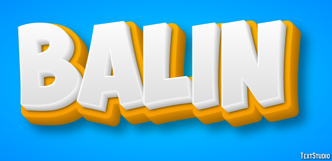 Balin Tekst Effect
