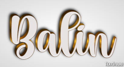 Balin Effetto testo