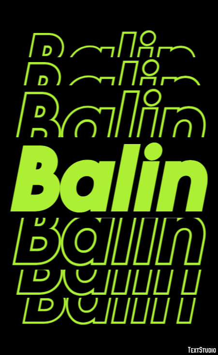 Balin Effet de Texte