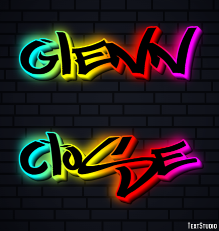 Glenn Close Efecto de Texto